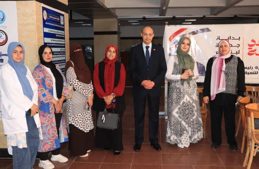 طب المنوفية تنظم حملة للتبرع بالدم ضمن مبادرة “بداية جديدة لبناء الإنسان”