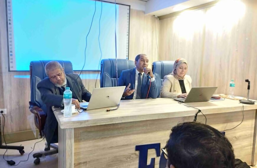 جامعة مدينة السادات تنظم ندوة علمية حول “استخدام الذكاء الاصطناعي في مواجهة التغيرات المناخية”