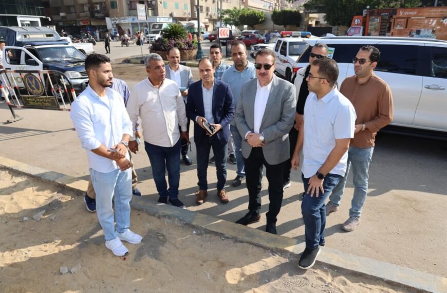 محافظ المنوفية يتفقد أعمال تطوير كورنيش حي شرق شبين الكوم ومدرسة مصر المتكاملة للغات الجديدة