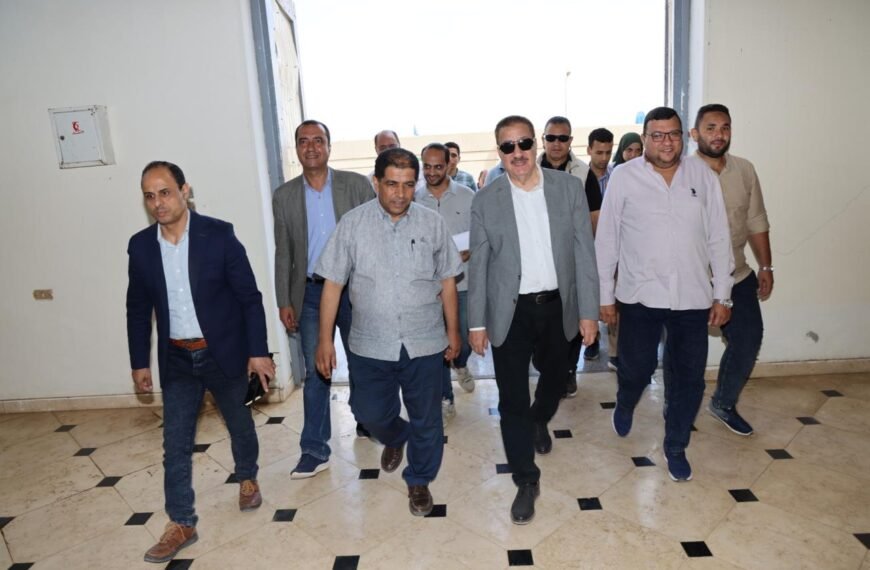 محافظ المنوفية يفتتح محطة رفع صرف صحى كفر شبرا بلولة بإستثمارات 32 مليون جنيه