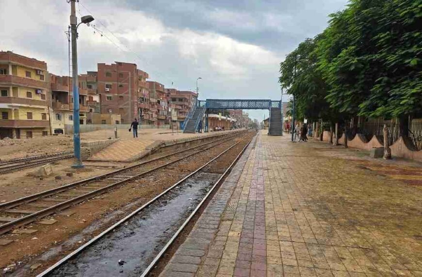 سقوط أمطار على بعض مراكز محافظة المنوفية