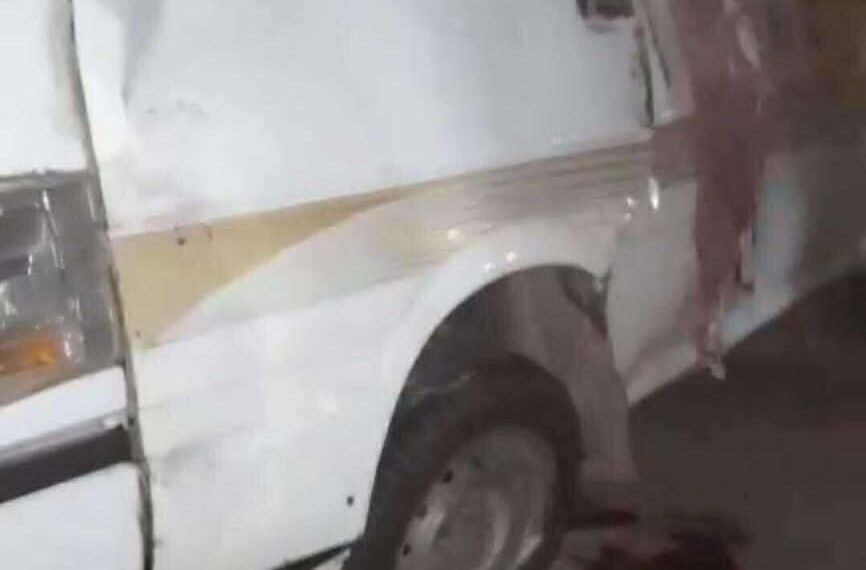 مصرع اتنين واصابة ١٠ أشخاص اثر تصادم ميكروباص وسيارة نصف نقل بالمنوفية