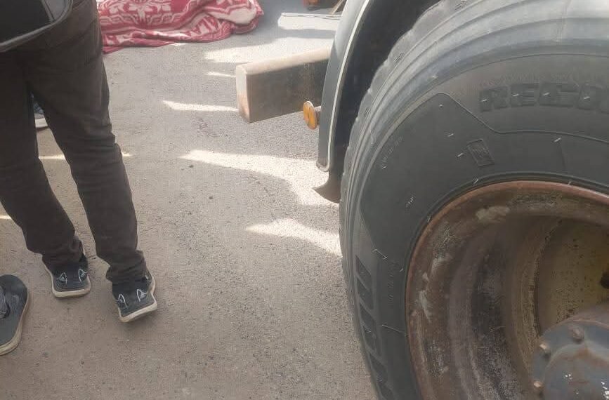 مصرع شاب أسفل عجلات سيارة نقل كبيرة على طريق كفر داود السادات بالمنوفية