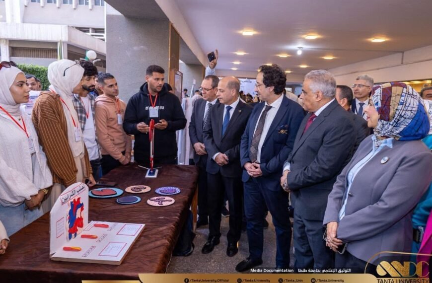 جامعة السادات تحصد المركز الأول في ملتقى طلاب كليات العلوم للابتكار وريادة الأعمال بجامعة طنطا