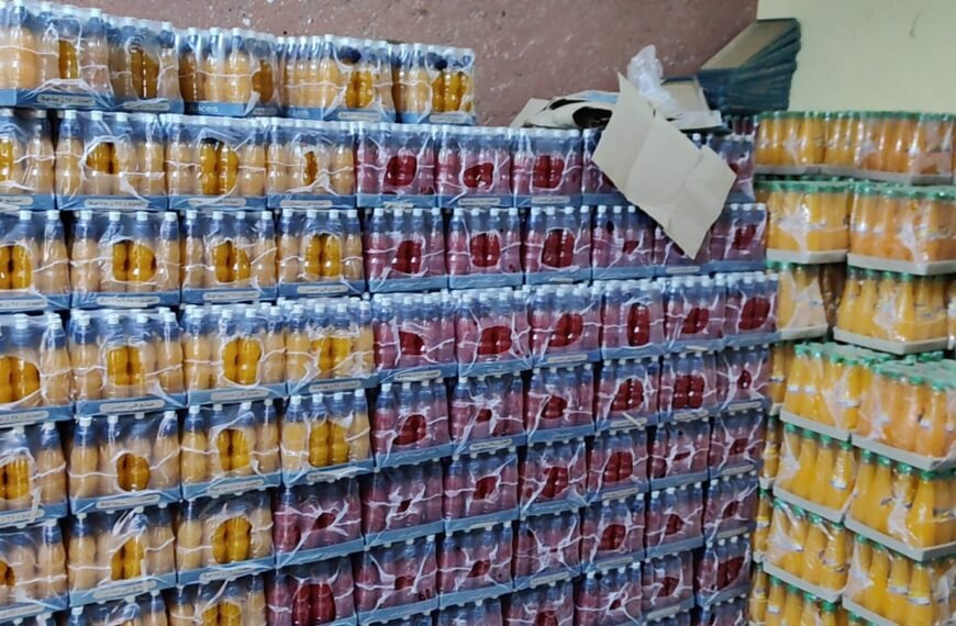 ضبط كيان مخالف بأشمون لإنتاج وتعبئة مشروبات صناعية مغشوشة ومجهولة المصدر واستخدام علامات تجارية وهمية