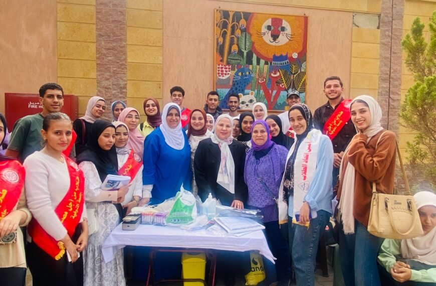 جامعة المنوفية تنظم المهرجان السنوي لحملة التبرع بالدم