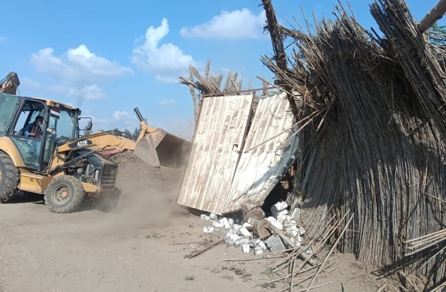 إزالات فورية لحالات تعدي على الاراضي الزراعية والبناء المخالف بأشمون ومنوف والشهداء