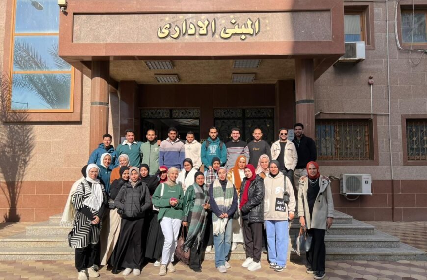 زيارة علمية ميدانية لطلاب جامعة الدلتا التكنولوجية بشركة وسط الدلتا لإنتاج الكهرباء ببنها