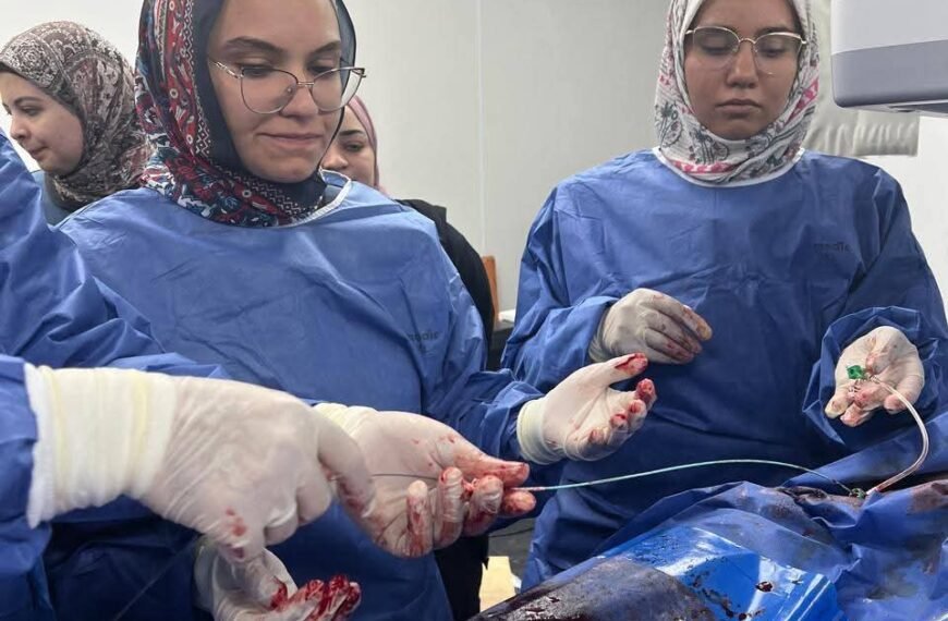 إنقاذ حياة مريضة عبر تدخل دقيق عن طريق الأشعة التداخلية بمستشفيات جامعة المنوفية
