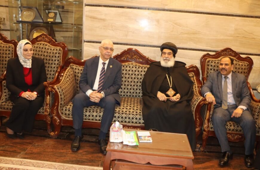 رئيس جامعة المنوفية يهنئ أقباط مصر والمحافظة بعيد الميلاد المجيد ويؤكد: المصريون نسيج واحد