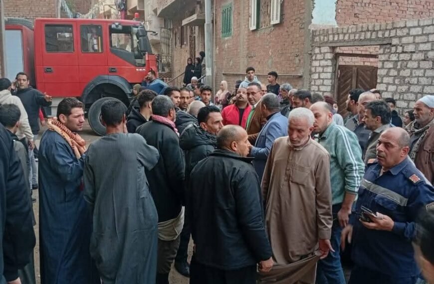 السيطرة على حريق بأحد المنازل بشارع موسى بسرسنا بالمنوفية