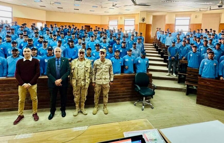 جامعة الدلتا التكنولوجية تطلق فعاليات دورة التربية العسكرية (51) للطلاب ودورة التربية الوطنية للطالبات(6)