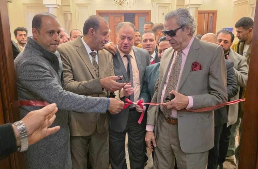 افتتاح معرض الكتاب القانوني بنادي الجمهورية بشبين الكوم