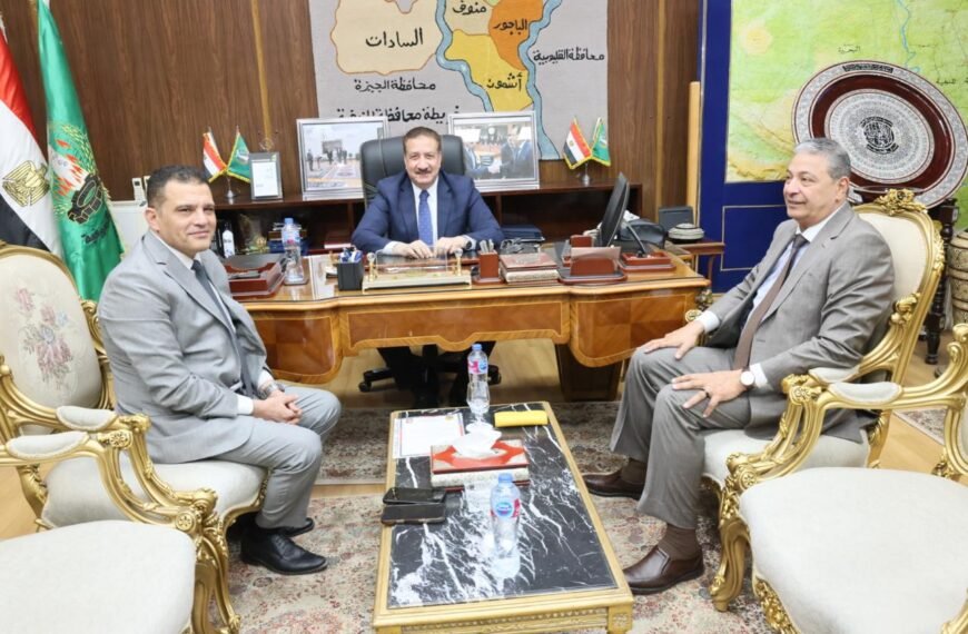 محافظ المنوفية : تعاون دائم وفعال مع أعضاء مجلسي النواب والشيوخ بما يخدم خطط التنمية