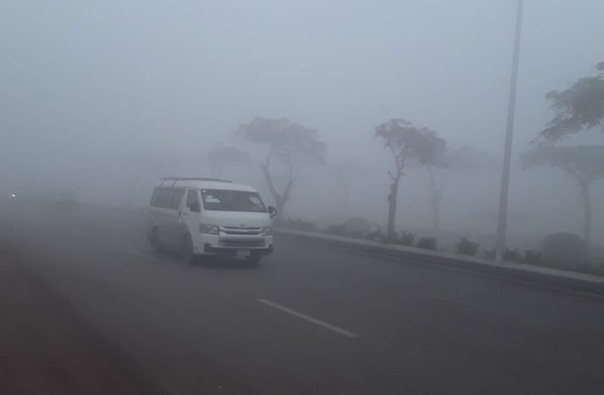 منها الاقليمي والزراعي..الشبورة المائية تكسوا الطرق الرئيسية بالمنوفية