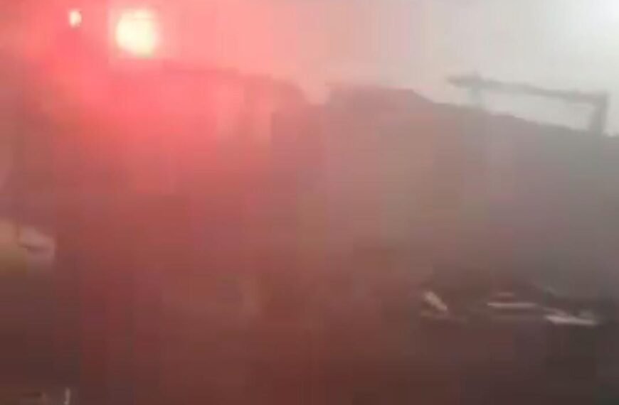 حريق بمصنع فرم ورق بالمنطقه السابعه بالسادات بالمنوفية