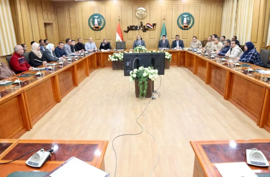 نائب محافظ المنوفية يعقد اجتماعاً تنسيقياً لمتابعة الموقف النهائي لتسليم عدد من مشروعات المبادرة الرئاسية ” حياة كريمة “