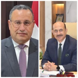 رئيس جامعة مدينة السادات يهنئ الدكتور عبد العزيز قنصوة بتوليه منصب وزير التعليم العالي والبحث العلمي