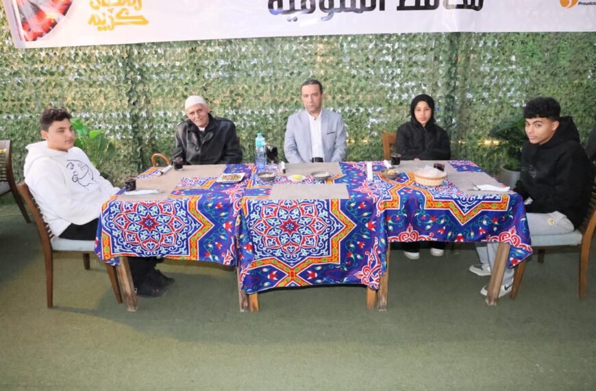 محافظ المنوفية يشارك حفل الإفطار الجماعي للأيتام والمسنين والأيتام من ذوي الهمم