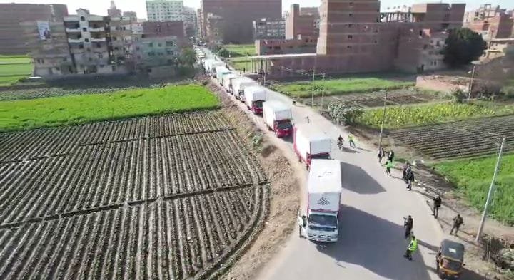 الجبهة الوطنية بالمنوفية تطلق أكبر قافلة رمضانية لدعم الأولى بالرعاية بنطاق المحافظة