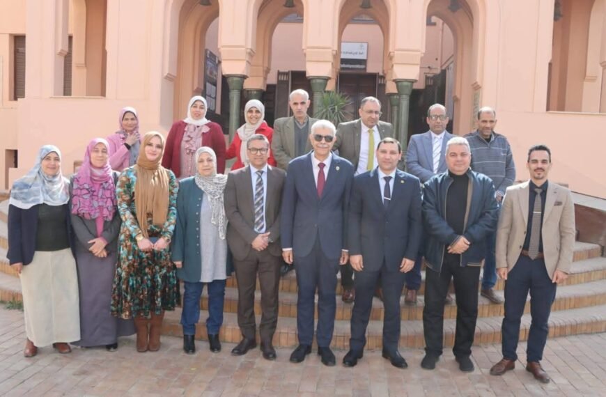 رئيس جامعة المنوفية يشهد فعاليات البرنامج التدريبى للتأهيل لشغل وظائف قيادية بالمركز الدولى لتنمية قدرات أعضاء هيئة التدريس