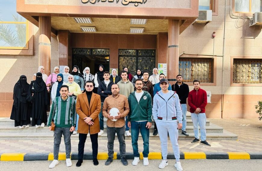 زيارة علمية ميدانية لطلاب جامعة الدلتا التكنولوجية بشركة وسط الدلتا لإنتاج الكهرباء ببنها