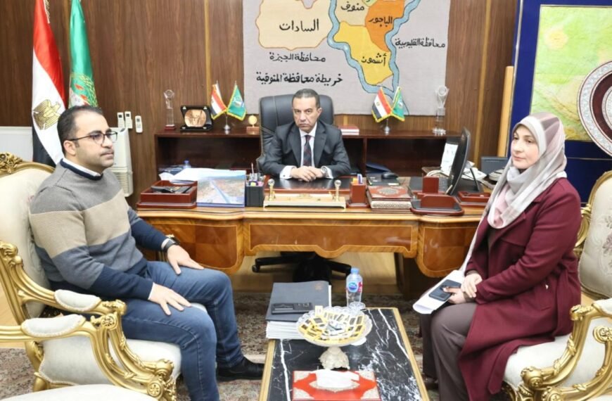محافظ المنوفية يستعرض آخر مستجدات الموقف الحالي للأحوزة العمرانية والمخططات التفصيلية لمدن وقرى المحافظة