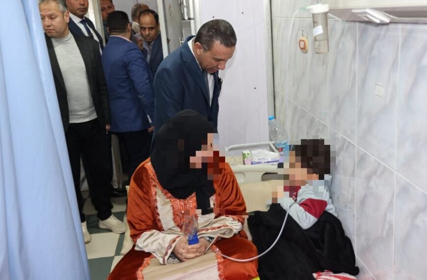 محافظ المنوفية يفاجئ مستشفي بركة السبع المركزي ويحيل ١٧ من العاملين المتغيبين بدون اذن للتحقيق