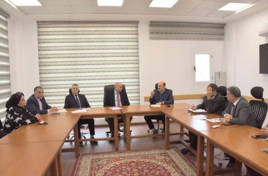 رئيس جامعة مدينة السادات يترأس اجتماع مركز ضمان الجودة لمتابعة اعتماد الكليات واستعدادات الأيزو 9001:2015