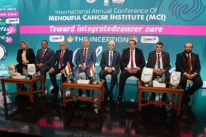 رئيس جامعة المنوفية يفتتح المؤتمر الدولي الأول لمعهد الأورام: صرح طبي لخدمة الدلتا ورؤية طموحة لتطوير علاج السرطان