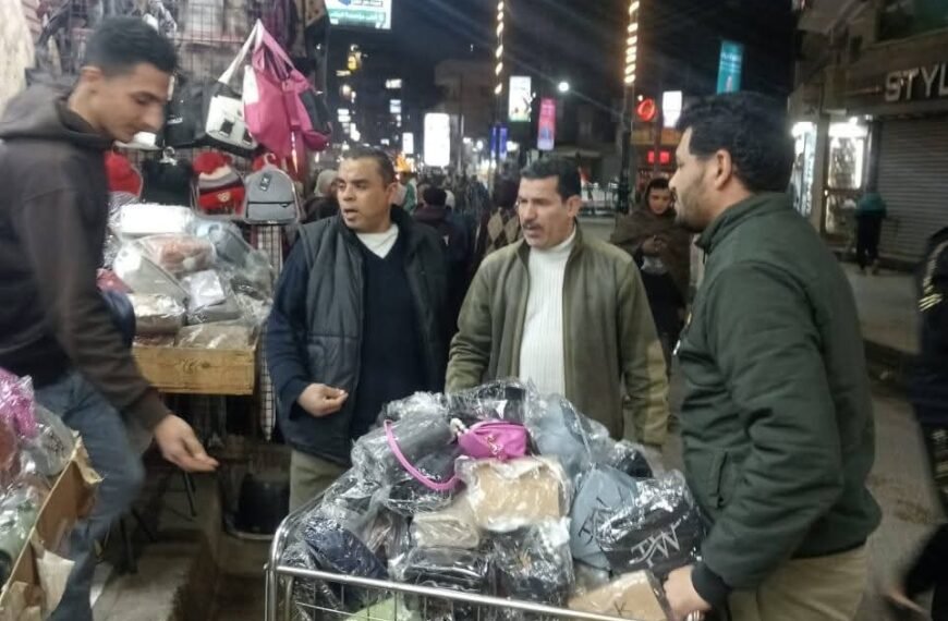 حملات مكبرة لرفع الاشغالات بالمنوفية لتيسير الحركة المرورية والارتقاء بمستوى الخدمات