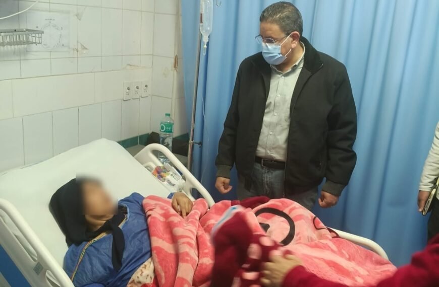 جولة تفقدية لوكيل الصحة بالمنوفية بمستشفى السادات… توجيهات عاجلة لتقليل الزحام وتحسين مستوى الخدمات الطبية