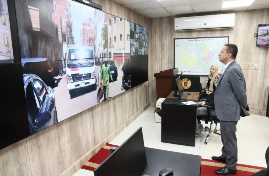 محافظ المنوفية يجري إتصال مرئي لمتابعة إزالة فورية لحالة تعدي ببركة السبع