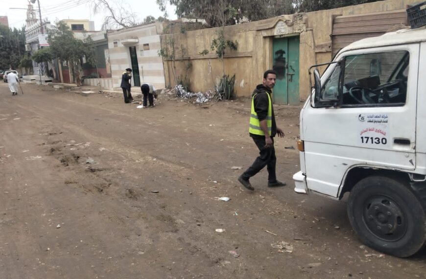 حملات نظافة مكبرة على المقابر بالمنوفية لتحسين مستوى النظافة والارتقاء بمستوى الخدمات