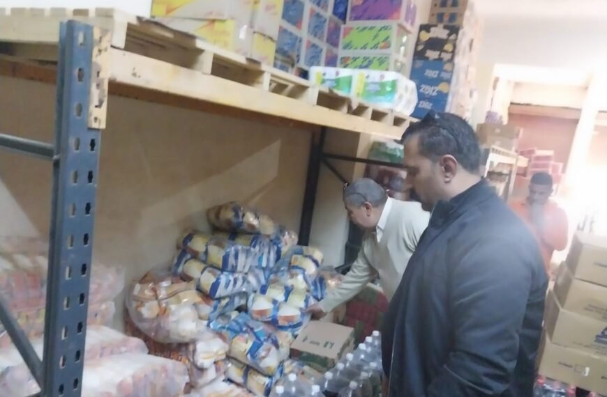 ضبط دقيق مدعم محظور تداوله قبل بيعه بالسوق السوداء و٣ طن أرز وسكر مجهول المصدر بقويسنا