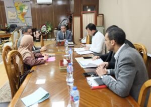 محافظ المنوفية يعقد اجتماعاً تنسيقياً مع مسئولي الصحة لمناقشة واستعراض خطط العمل وتذليل المعوقات للإرتقاء بمستوى الخدمات