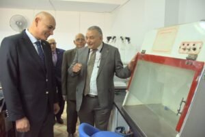 رئيس جامعة مدينة السادات يتفقد كلية التكنولوجيا الحيوية استعدادًا لإدراجها بالتنسيق الجامعي
