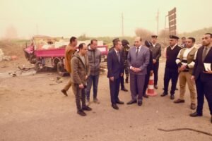 محافظ المنوفية : صرف 600 ألف جنيه لأسرة كل ضحية في حادث السادات ودعم مالي للمصابين