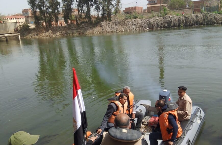 لجان المسطحات والبيئة والطب البيطري تتحرك للبحث عن تمساح المنوفية