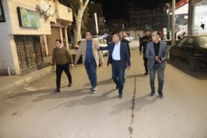 محافظ المنوفية يتابع ميدانيا تنفيذ قرار غلق المحال العامة والتأكد من الالتزام بالمواعيد المقررة