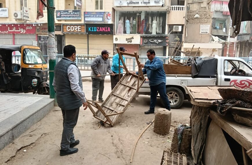 إزالات فورية لعدد من الاشغالات الثابتة والمتحركة خلال حملة مكبرة&hellip;