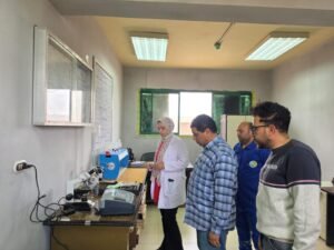 رئيس مياه المنوفية يتابع عمليات التشغيل بمختلف المحطات