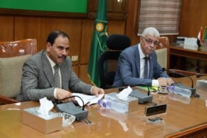 رئيس جامعة المنوفية يستعرض الخطة الخمسية لتعيين المعيدين بكليات ومعاهد الجامعة