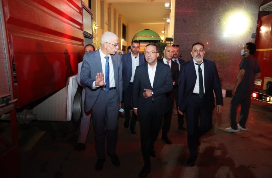 السيطرة على حريق بمخزن مستلزمات طبية بمعهد الكبد القومى ورئيس&hellip;