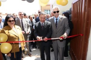 محافظ المنوفية ورئيس الجامعة يفتتحان المستشفى البيطرى بجامعة المنوفية الأهلية