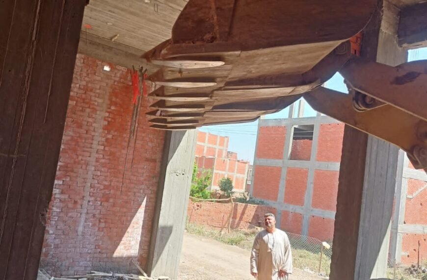 ازالات فورية لعدد من حالات التعدى علي الأراضي الزراعية والمتغيرات المكانية بالمنوفية