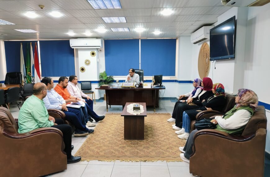 جودة المياه أولاً.. رسائل حاسمة من رئيس شركة مياه المنوفية لقطاع المعامل والجودة