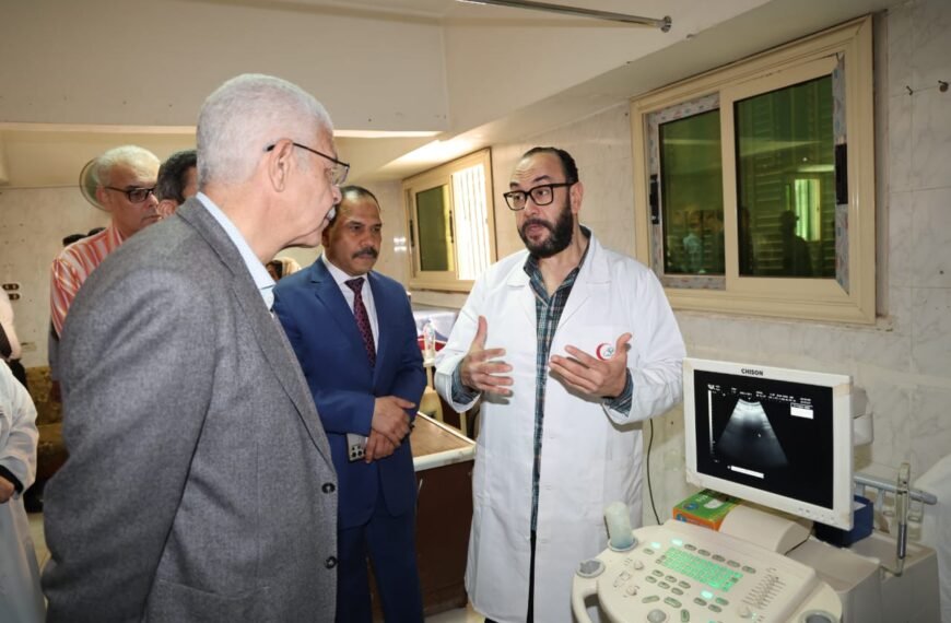 رئيس جامعة المنوفية يتفقد مستشفى الطلبة للاطمئنان على جودة الخدمات&hellip;
