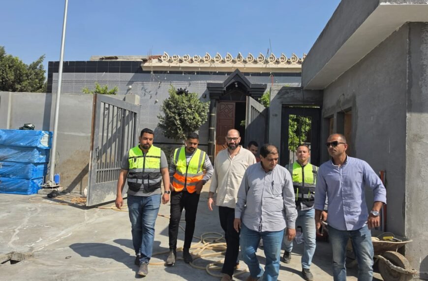 رئيس مياه المنوفية يتابع ميدانيًا مشروع الصرف الصحي بعزبة شعب&hellip;