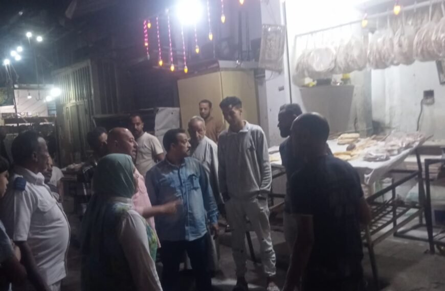 حملات موسعة للتعامل الفوري مع كافة الإشغالات والتعديات بالشوارع والميادين العامة بالمنوفية